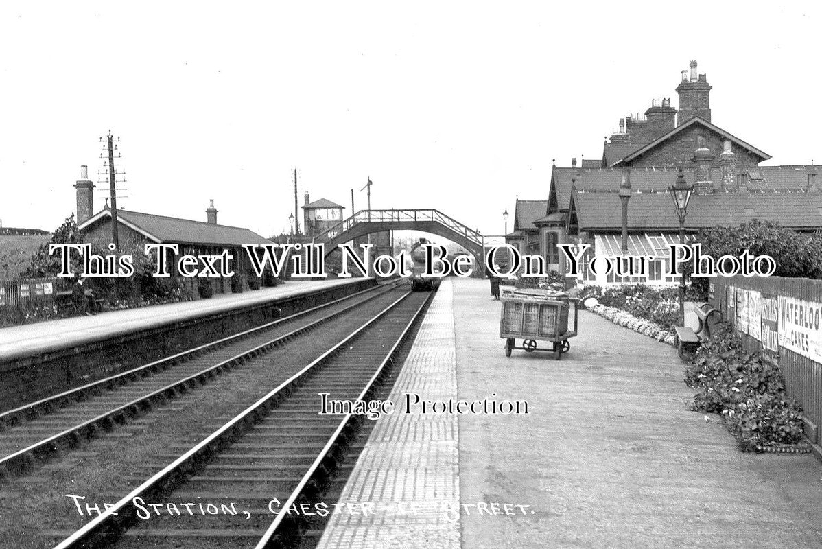 DU 1350 - Chester Le Street Railway Station, County Durham