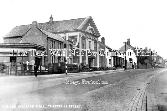 DU 1352 - Miners Welfare Hall, Chester Le Street, County Durham 1952