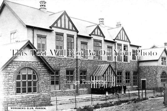 DU 1358 - Horden Workmens Club, County Durham c1920