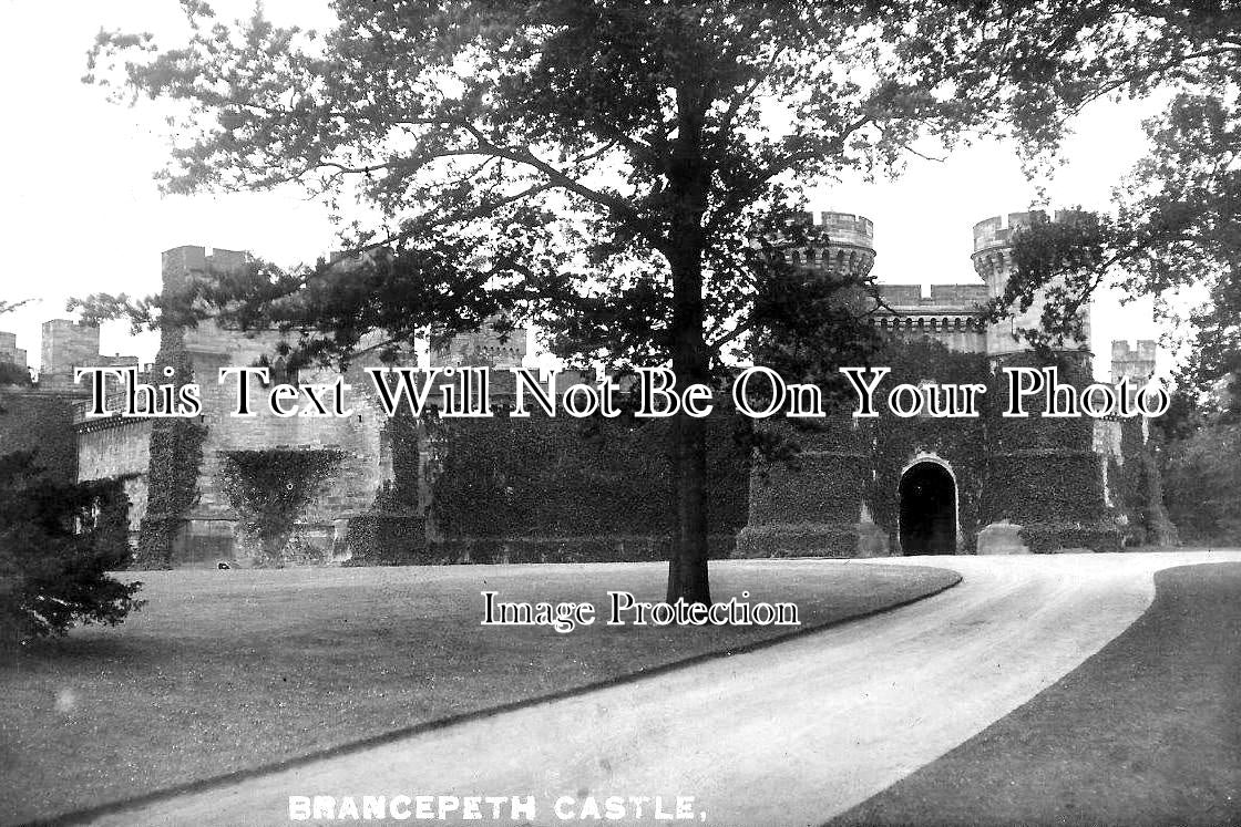 DU 1363 - Brancepeth Castle, County Durham c1909