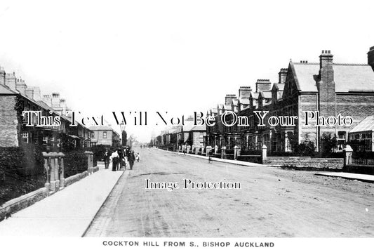 DU 1365 - Cockton Hill, Bishop Auckland, County Durham c1910