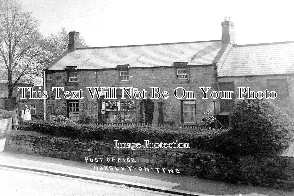 DU 1374 - Post Office, Horsley On Tyne, County Durham c1915