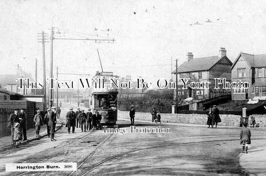 DU 138 - Tram At Herrington Burn, County Durham c1921