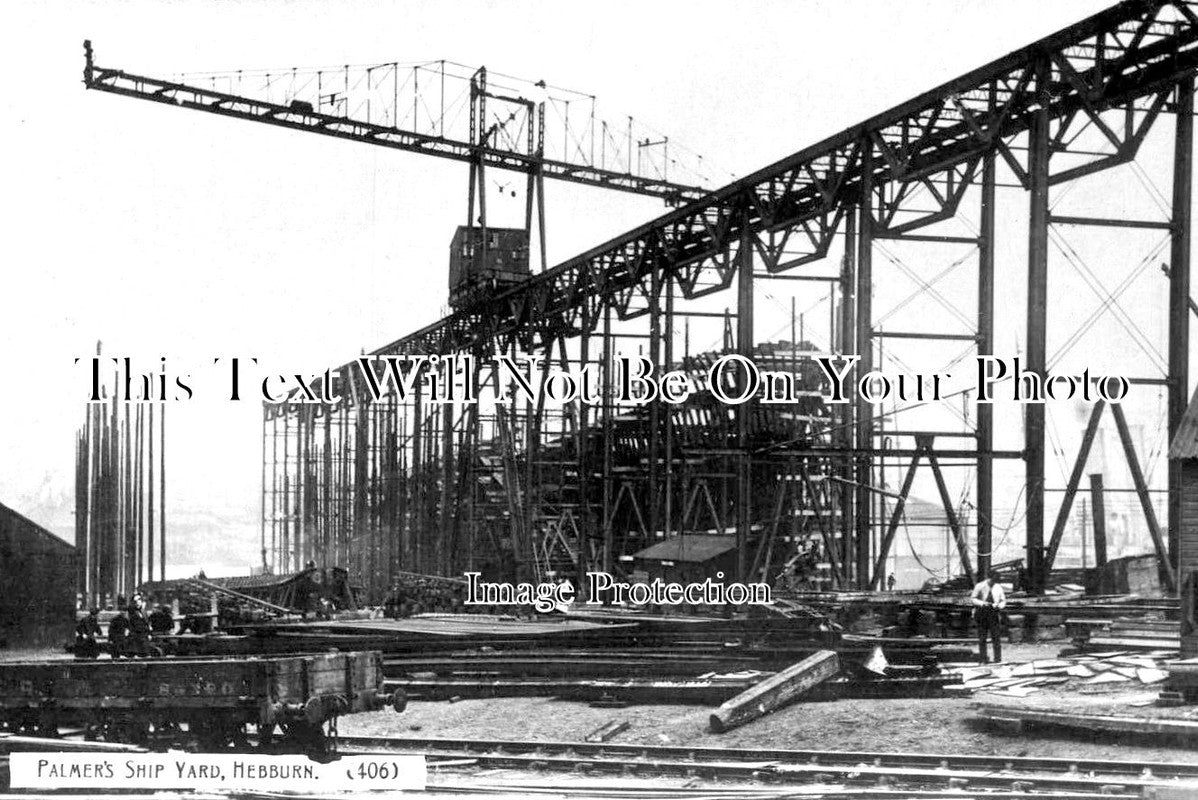 DU 1386 - Palmers ShipYard, Hebburn, County Durham