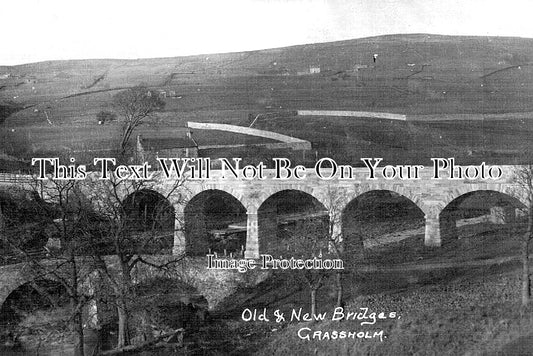 DU 1398 - Old & New Bridges, Grassholm, County Durham