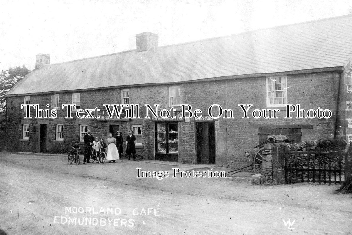 DU 1406 - Moorland Cafe, Edmundbyers, County Durham c1914