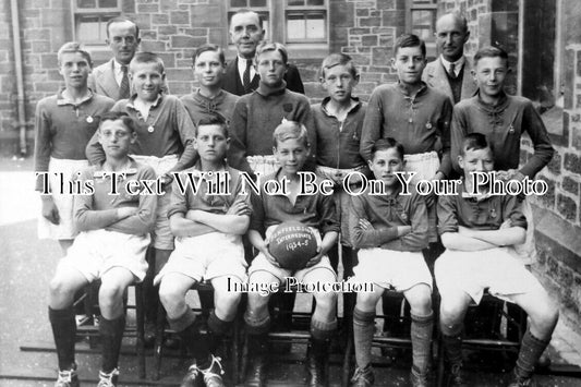 DU 1410 - Benfieldside School Football Team, County Durham