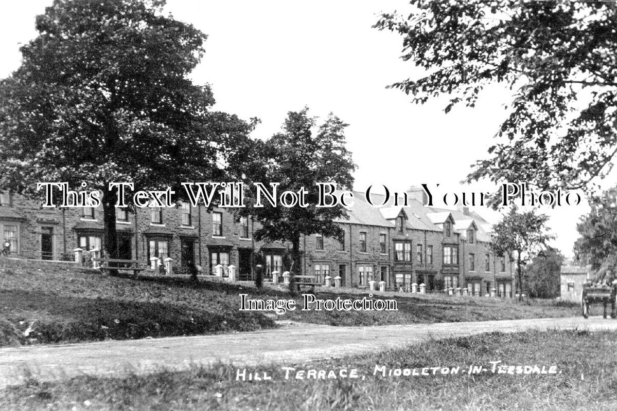 DU 1429 - Hill Terrace, Middleton In Teesdale, County Durham c1910