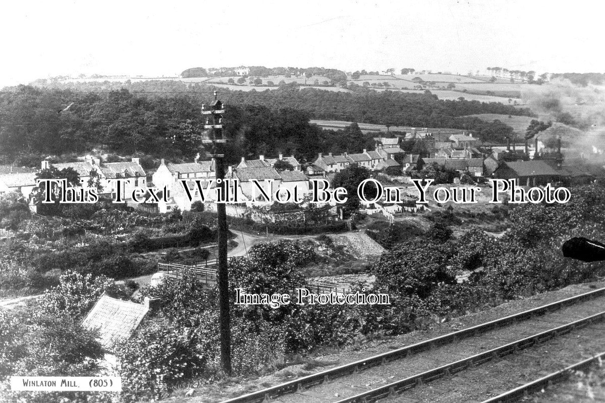 DU 1463 - Winlaton Mill & Butterfly Bridge, Blaydon On Tyne, County Du ...