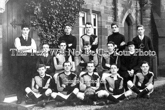 DU 1473 - Leadgate, St Ives, Football Group, County Durham 1913