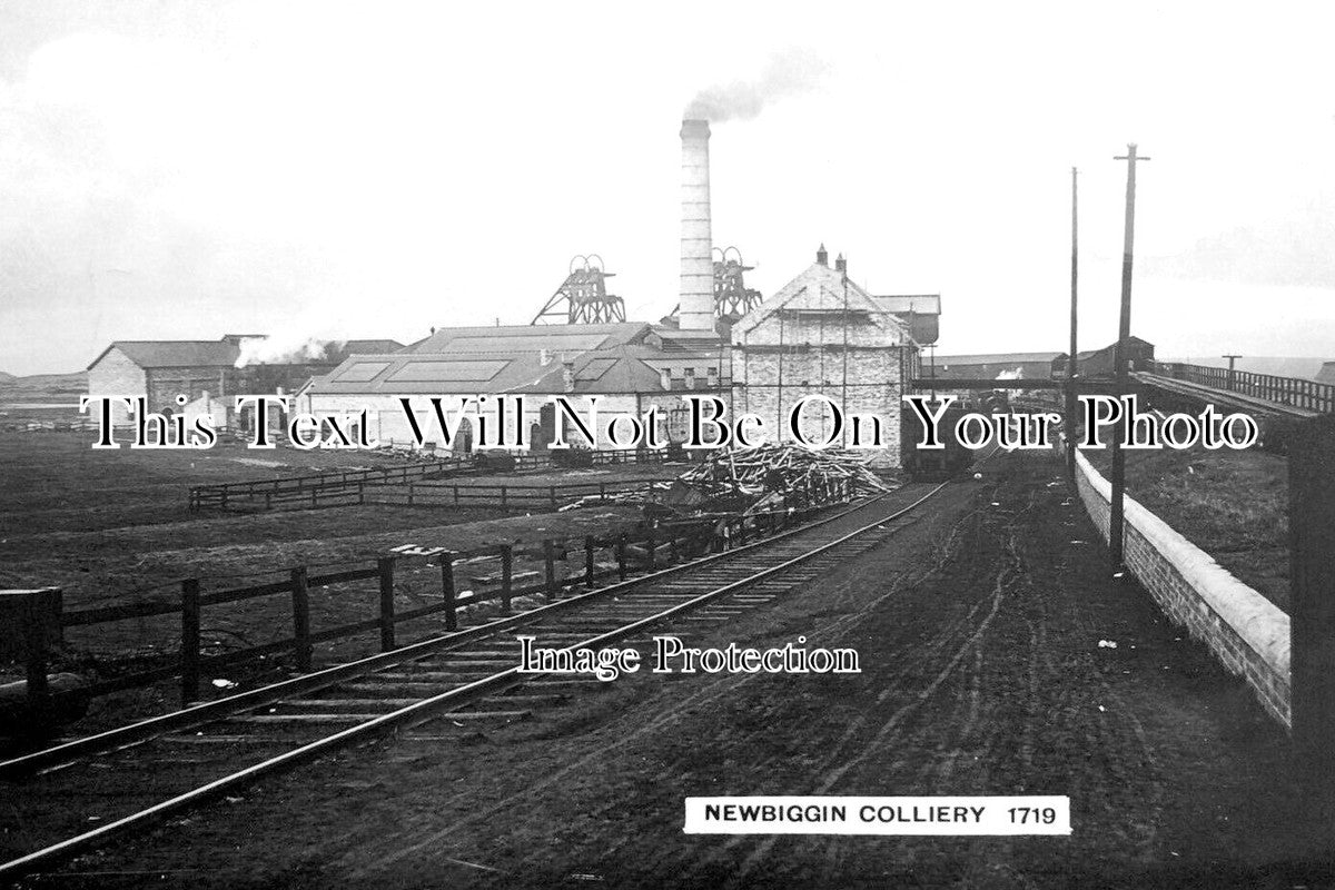 DU 1489 - Newbiggin Colliery Coal Mine, County Durham c1910