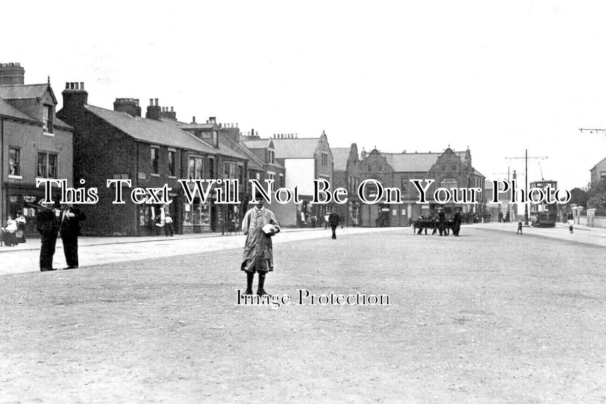 DU 1492 - The Green, Southwick, Sunderland, County Durham c1914