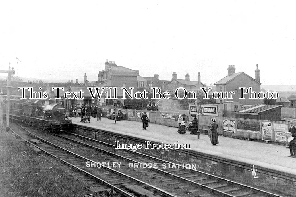 DU 1497 - Shotley Bridge Station, Consett, County Durham