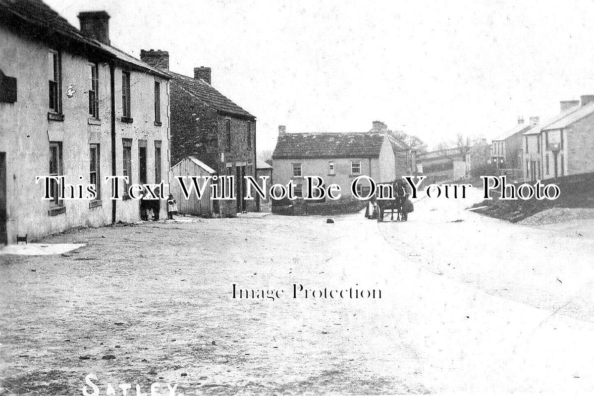 DU 1498 - Satley Village, Lanchester, County Durham c1921