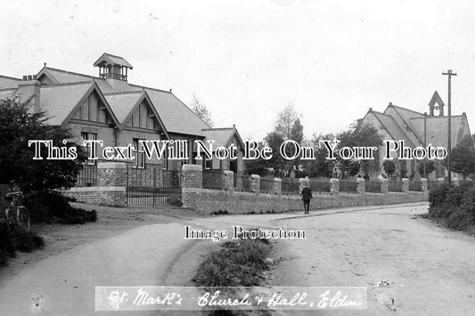 DU 150 - Church & Hall, Eldon, County Durham c1912