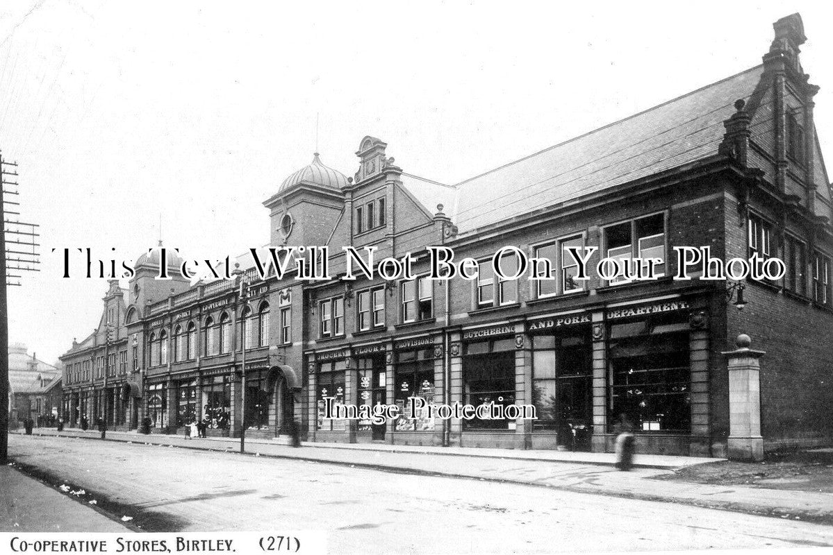 DU 1510 - Cooperative Stores, Birtley, Chester Le Street, Durham c1915