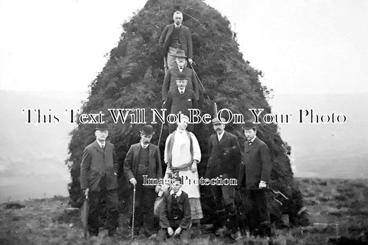 DU 1524 - Coronation Bonfire, Harter Fell, Middleton In Teesdale, Durham 1911