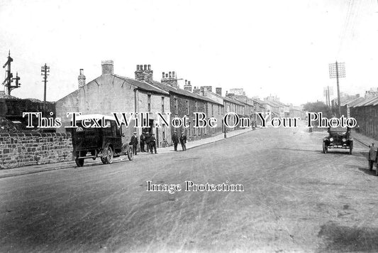 DU 1546 - Front Street, Leadgate, Consett, County Durham c1925