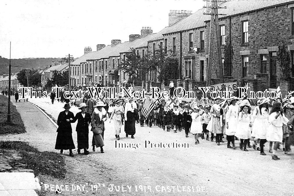 DU 1562 - Peace Day, Castleside, Consett, Durham