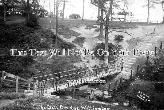 DU 1574 - Dell Bridge, Willington, County Durham c1916