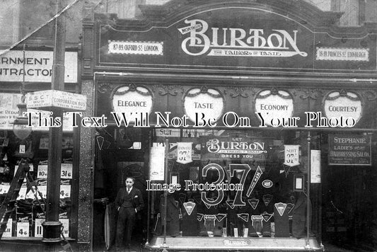 DU 1590 - Burton Tailors Shop Front, South Shields, County Durham