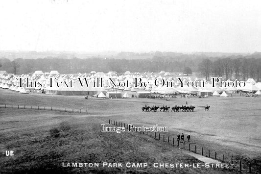 DU 1599 - Lambton Park Military Camp, Chester Le Street, Durham