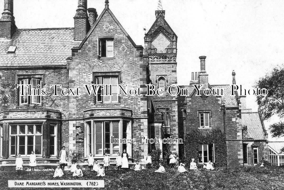 DU 1603 - Dame Margarets Homes, Washington, Sunderland, Durham c1913