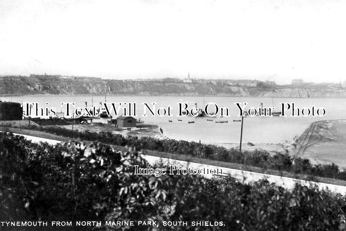 DU 1618 - Tynemouth From North Marine Park, South Shields