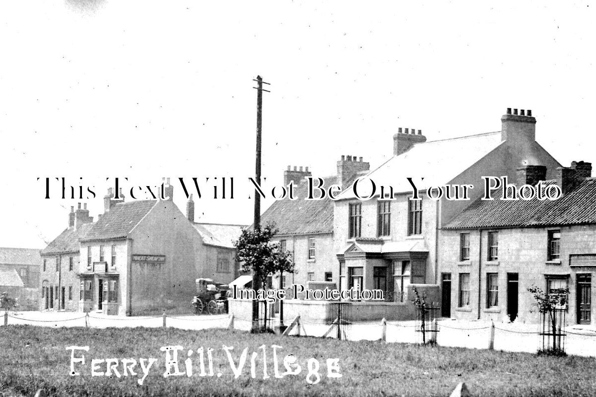 DU 1635 - Ferry Hill Village, County Durham c1908