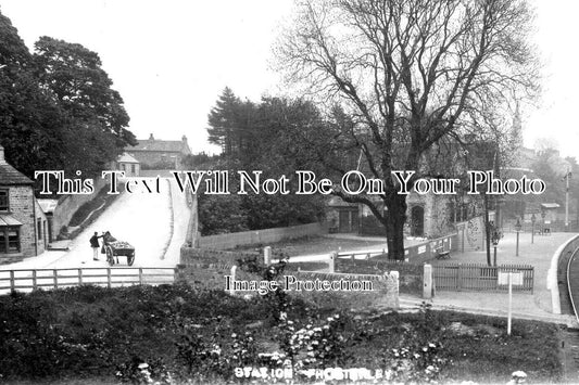 DU 1639 - Frosterley Railway Station, Stanhope, Weardale c1913