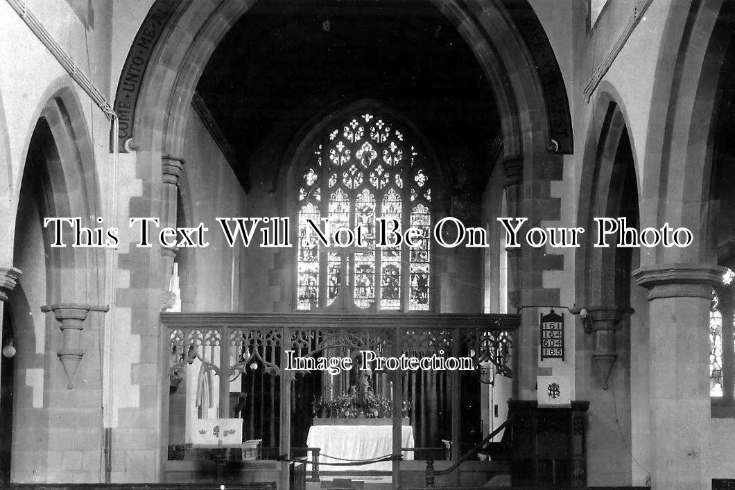 DU 164 - Middleton-In-Teesdale Church Interior, County Durham c1916