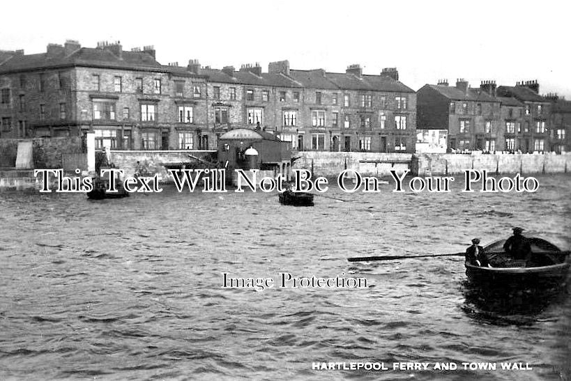 DU 1648 - Ferry & Town Wall, Hartlepool, County Durham