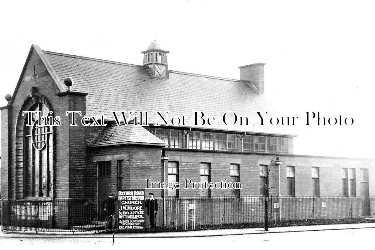 DU 1674 - Oxford Road Baptist Mission Church, West Hartlepool c1914