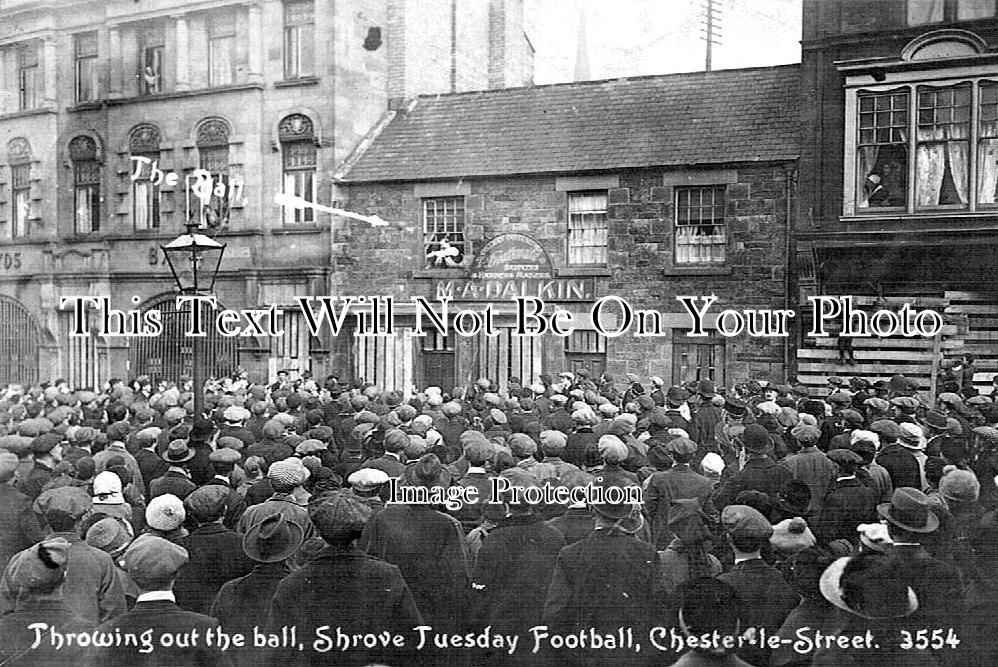 DU 1676 - Shrove Tuesday, Chester Le Street, County Durham