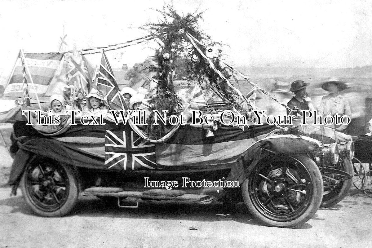 DU 1677 - Peace Day, Spennymoor, County Durham 1919