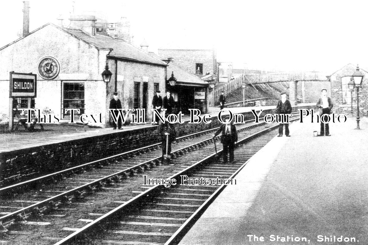 DU 1716 - Shildon Railway Station, Bishop Auckland, County Durham