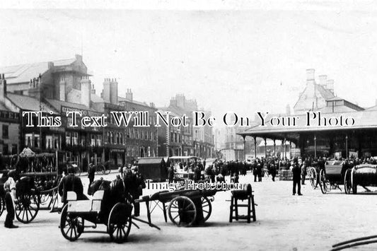 DU 176 - Market Square, Darlington, County Durham c1920