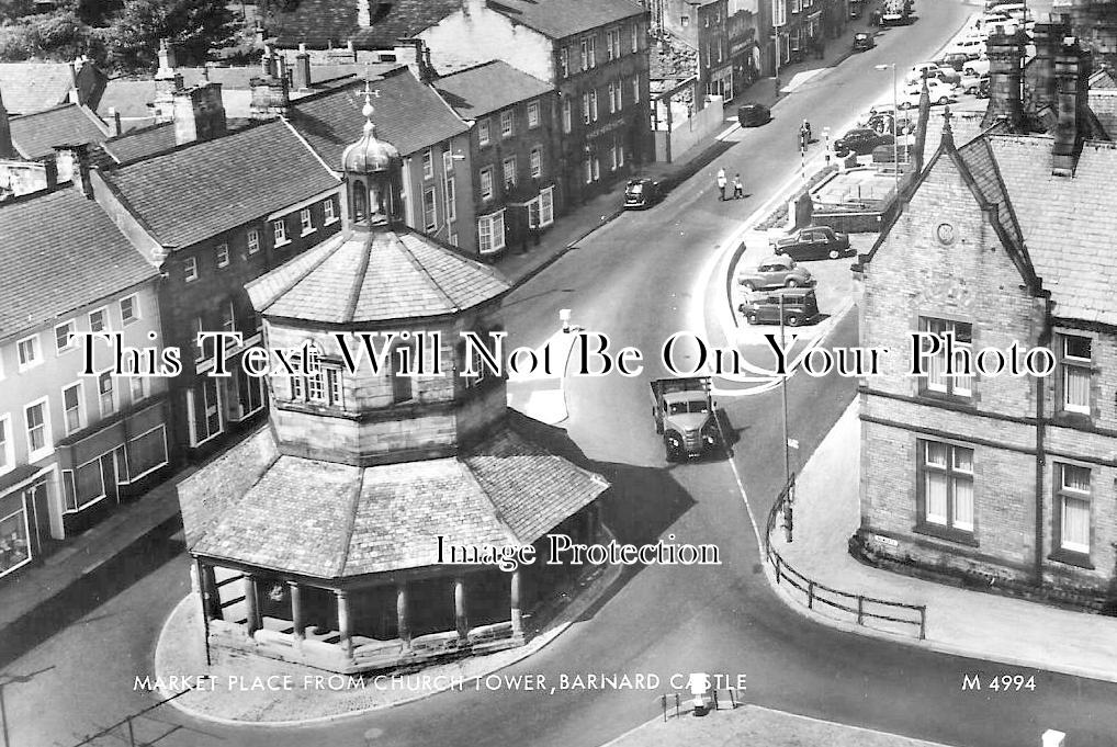 DU 1776 - Market Place From Barnard Castle Church, Durham