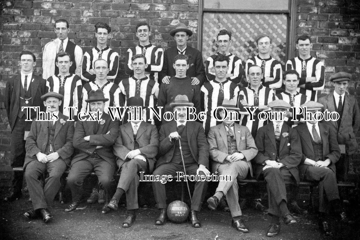 DU 178 - Stockton Railway Association Football 1924-25, County Durham