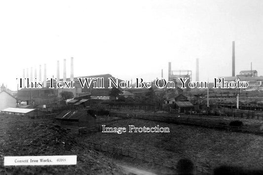 DU 1787 - Consett Iron Works, County Durham c1920