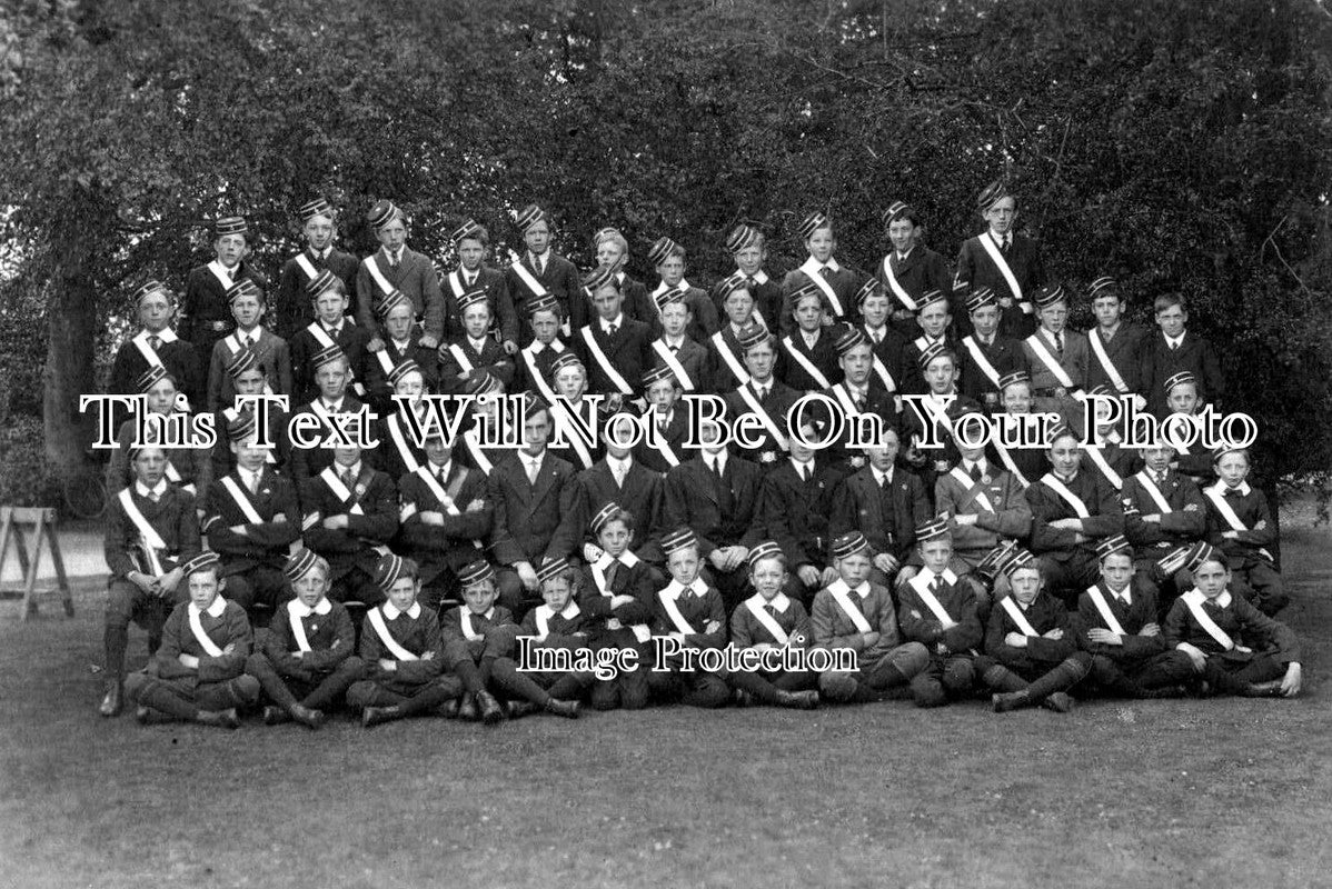 DU 1795 - Darlington Boys Brigade, County Durham c1910