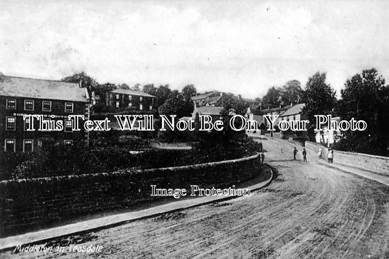 DU 182 - Rose & Crown Hotel, Middleton In Teesdale, Durham c1915