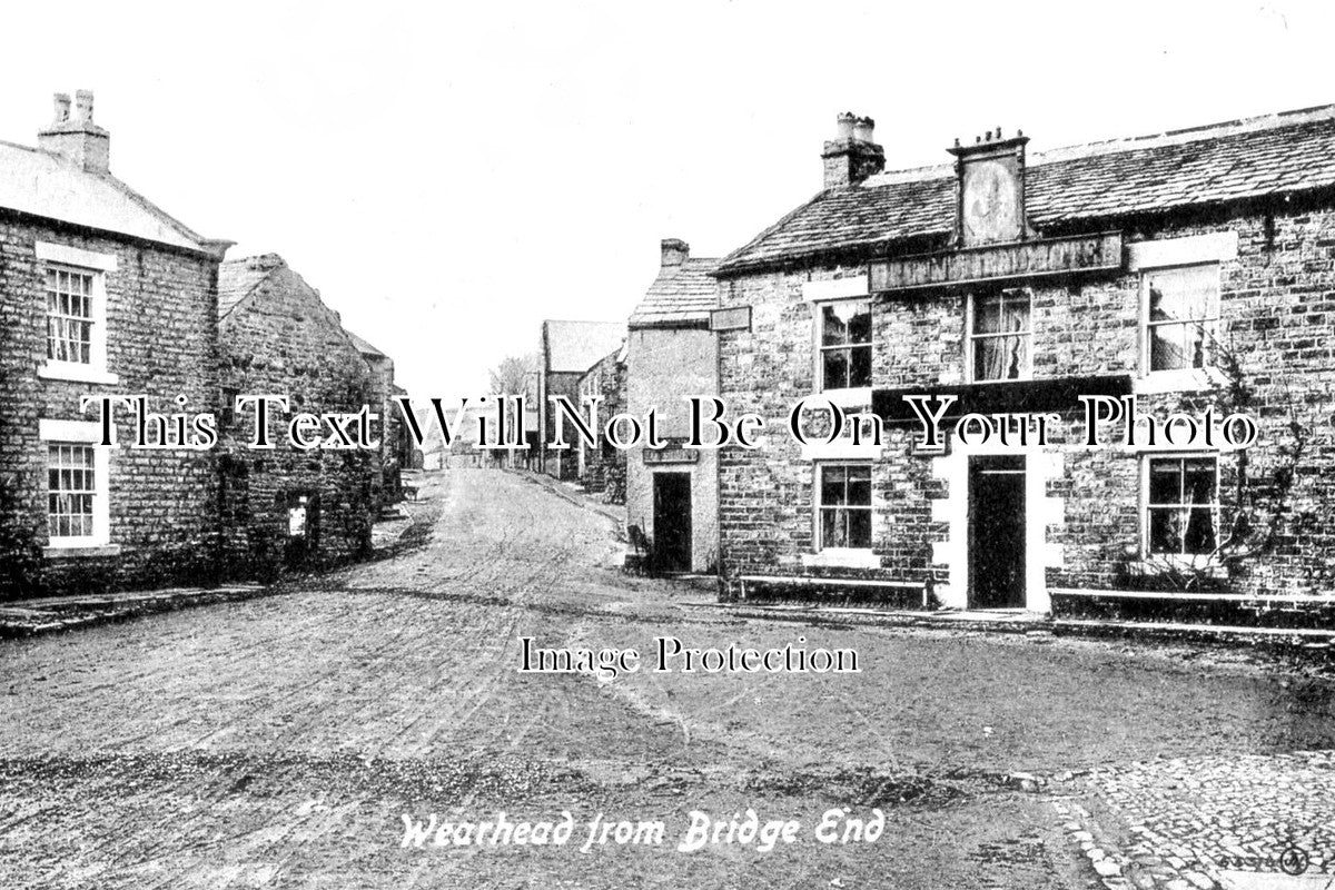 DU 1824 - Wearhead From Bridge End, Stanhope, County Durham