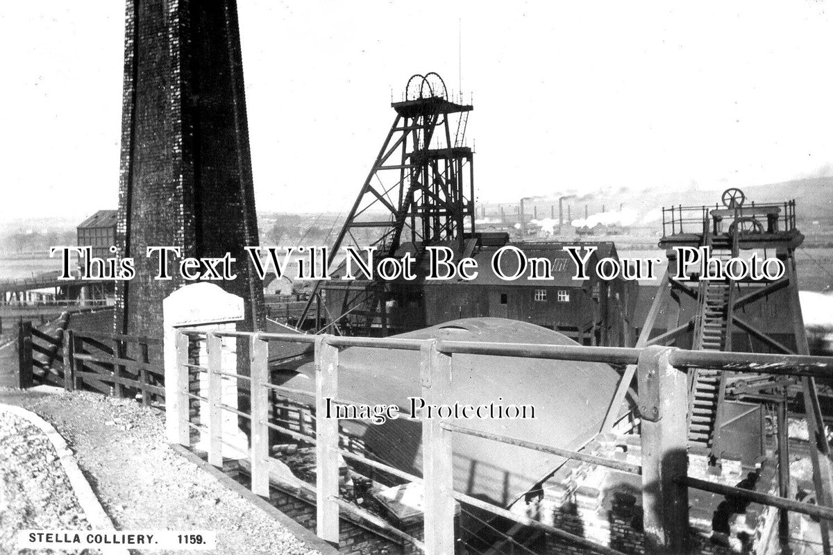 DU 1832 - Stella Colliery, Blaydon On Tyne, Gateshead, County Durham c1914