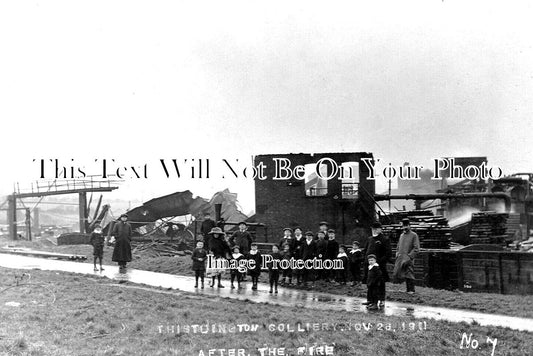 DU 1879 - Thrislington Colliery After The Fire, County Durham 1911