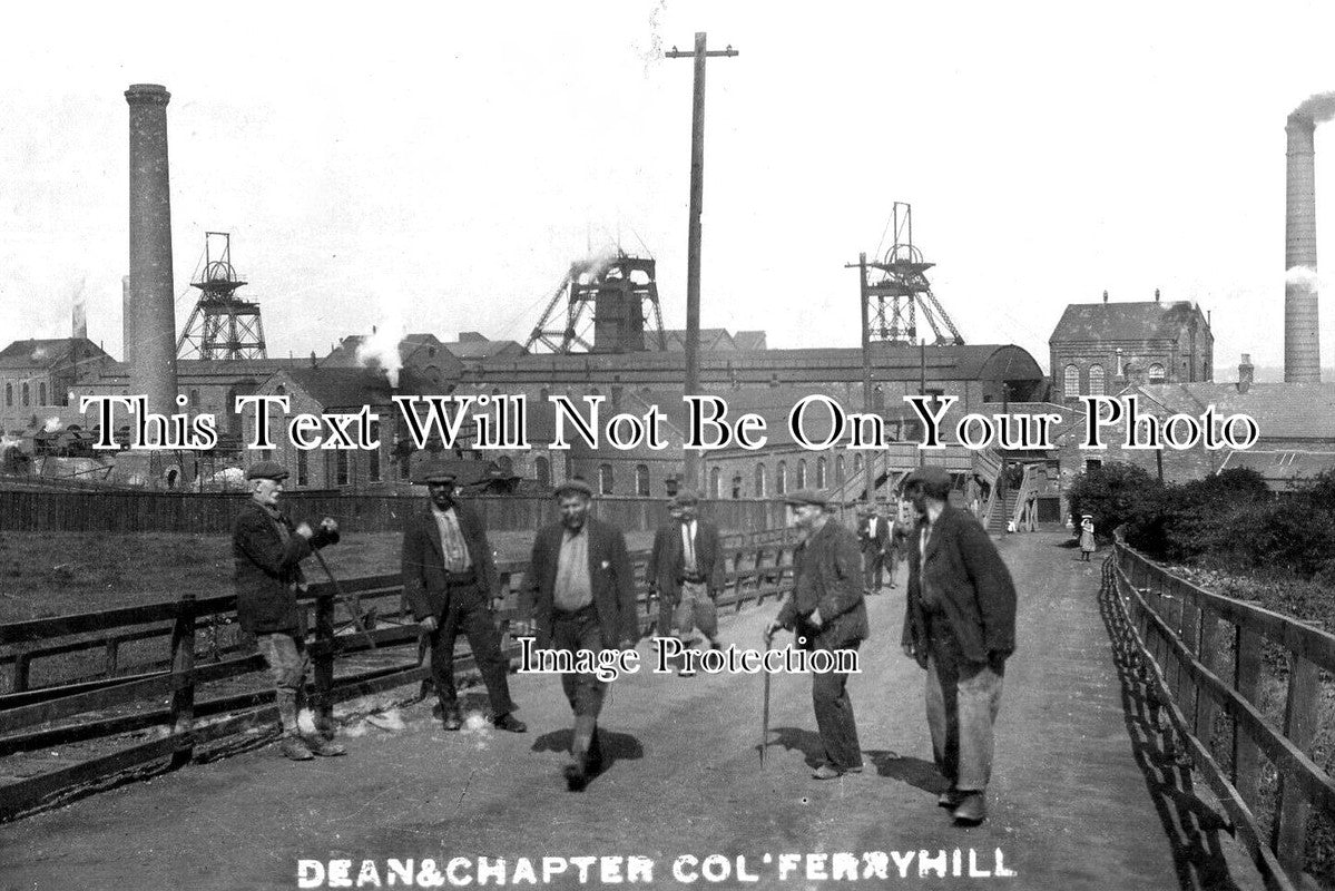 DU 1881 - Dean & Chapter Colliery, Ferryhill, County Durham c1913 – JB ...