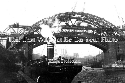 DU 1884 - Wearmouth Bridge Construction, County Durham 1929