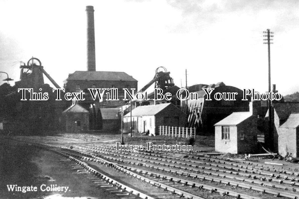 DU 1889 - Wingate Colliery, County Durham c1915