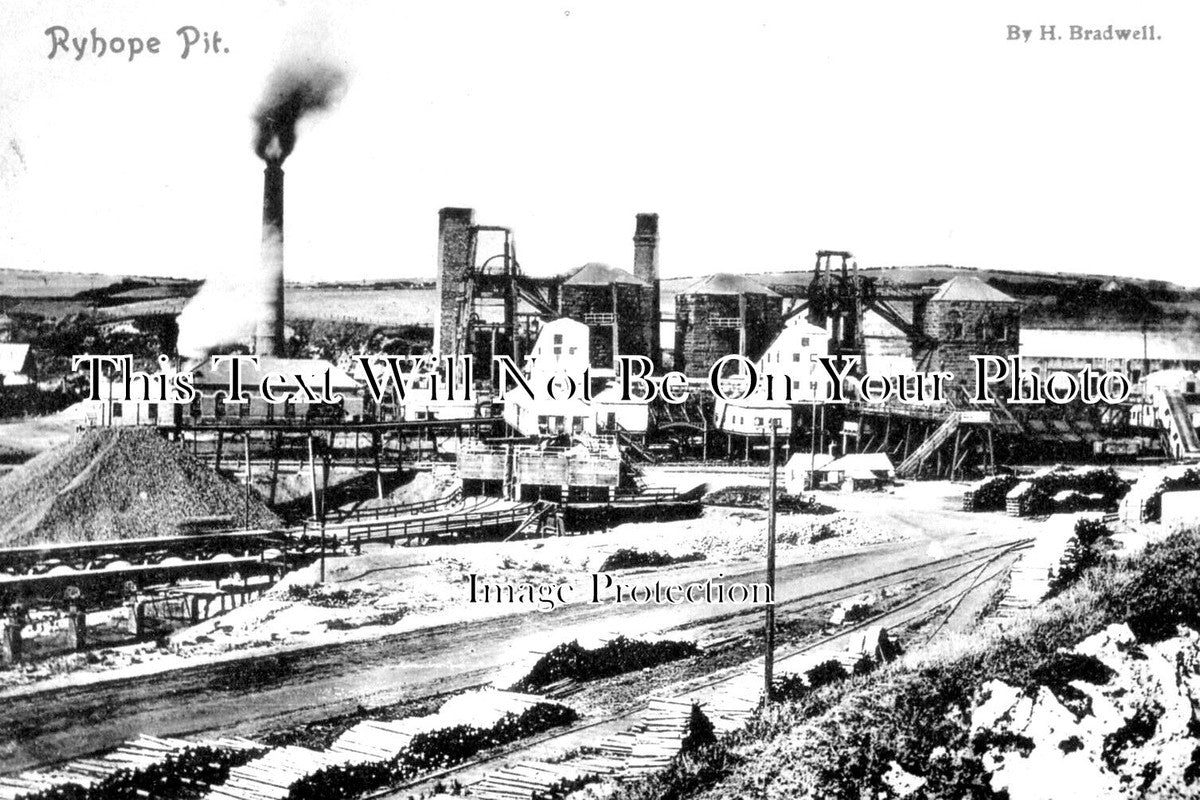 DU 1901 - Ryhope Pit Colliery, Sunderland, County Durham