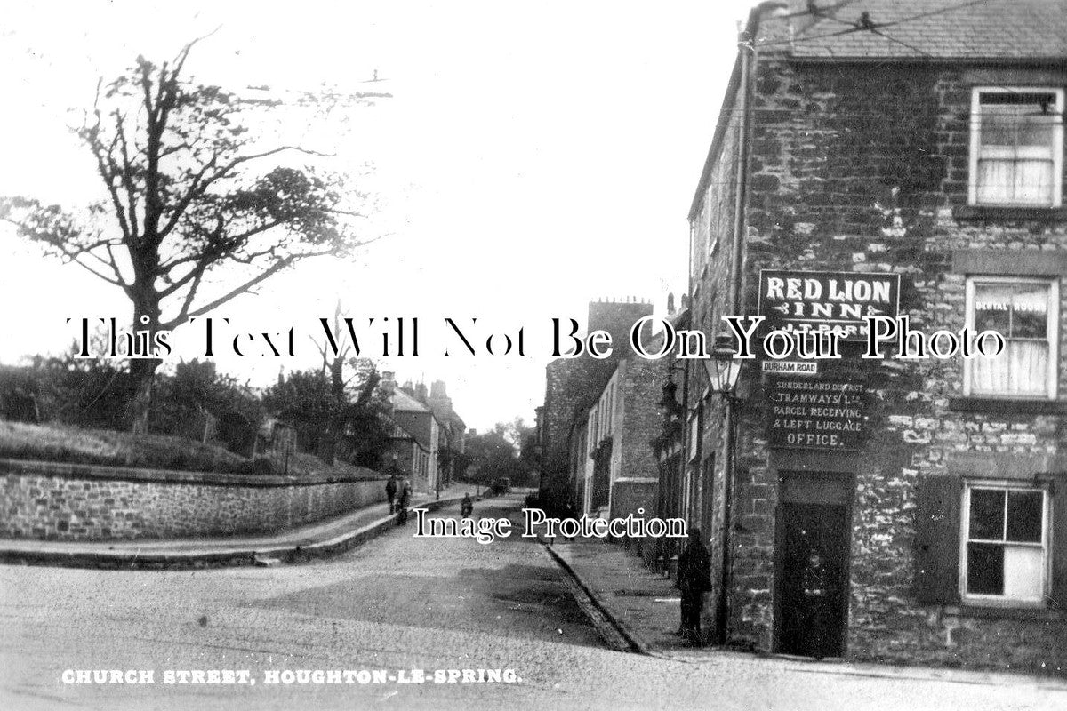 DU 1904 - Red Lion Inn, Church Street, Houghton Le Spring, County Durham